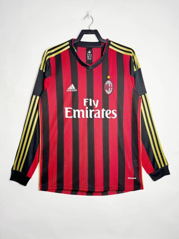 Retro AC Milan 13/14 long sleeve home S-XXL