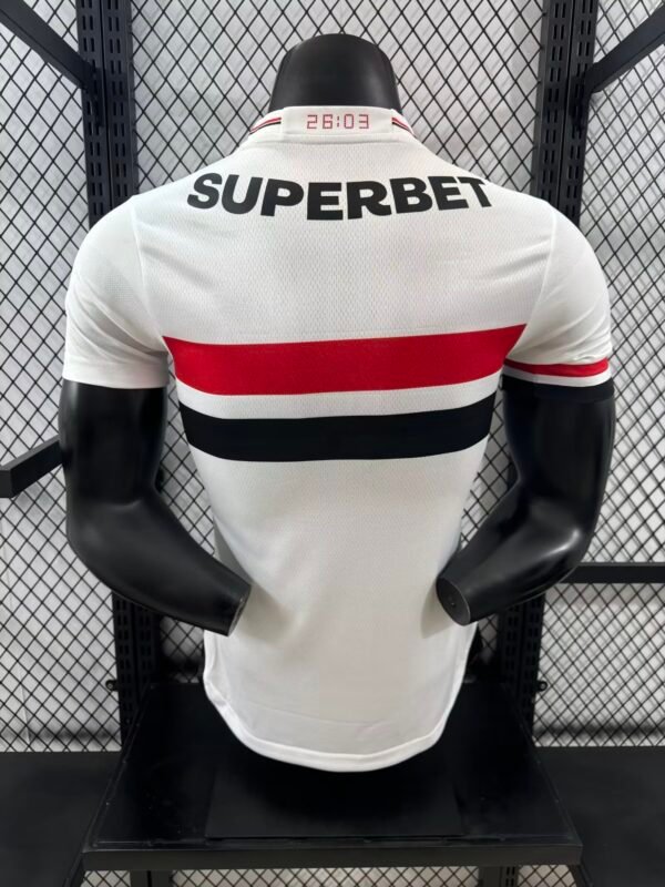 25/26São paulo Players version of the home shirt S-4XL - Image 3