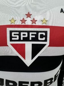 25/26São paulo Players version of the home shirt S-4XL - Imagem 4