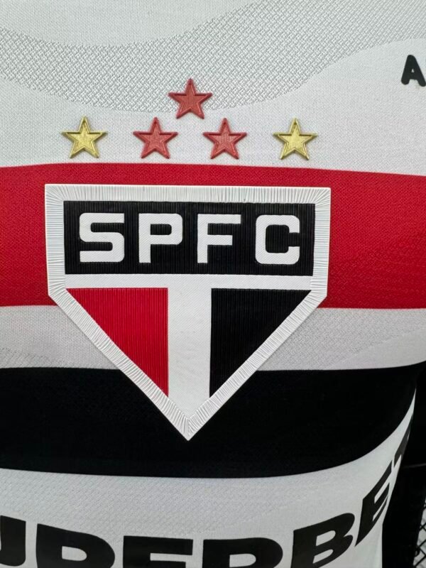 25/26São paulo Players version of the home shirt S-4XL - Image 4