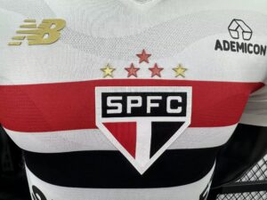 25/26São paulo Players version of the home shirt S-4XL - Imagem 5
