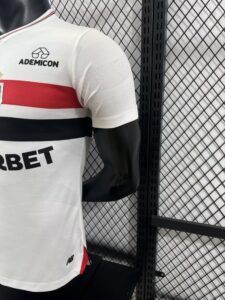 25/26São paulo Players version of the home shirt S-4XL - Imagem 6