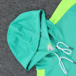 2526 Brazil  green Hooded sweatshirt suit S-2XL - Imagem 6