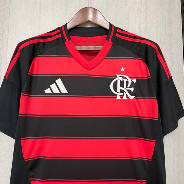 2025/26 Flamengo Home Jersey S-XXXXL - Image 7