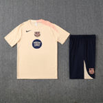 2526 Barcelona beige short kit S-2XL - Imagem 6