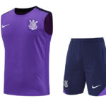D1288 2025/26 Corinthians purple kit Vest S-2XL
