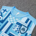 D1261# 2425 Short-sleeved Marseille light blue inkjet   S-XXL - Imagem 3