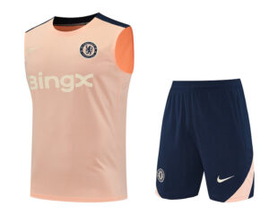 2526 Chelsea pink training kit vest S-XXL