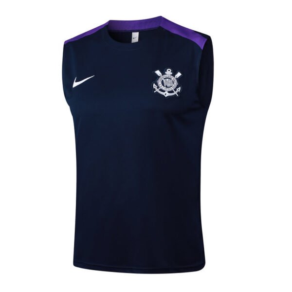 D1303 2025/26 Corinthians deep blue vest kit S-2XL - Image 3