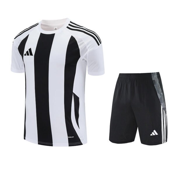 2526 adidas casual training black  and white S- XXL