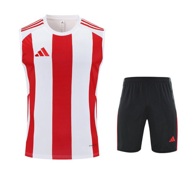 2526 adidas casual training red and white vest S-XXL - Image 3