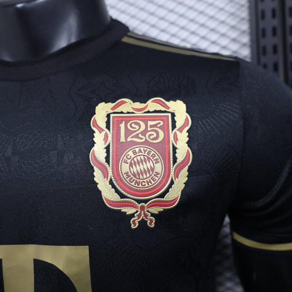 2526 Bayern 125 Years black player version S-XXL - Image 4