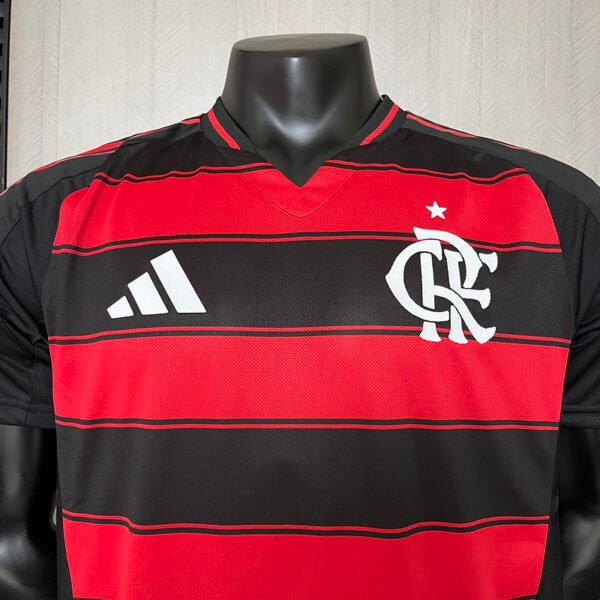 Player Edition 2025/26 Flamengo Home Jersey S-XXXXL - Image 3