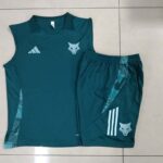 D1251  2526 Cruzeiro Light Blue Green Vest training kit S-2XL - Imagem 6