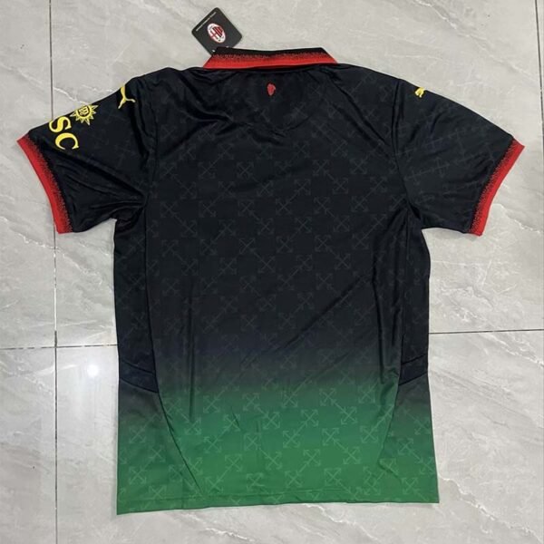 2526 AC MILAN bLACK player version S-4XL - Image 2