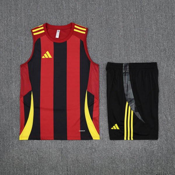 2526 adidas casual training black and red vest S- XXL - Image 5