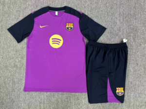 2526 Barcelona training suit purple kit S-XXL - Imagem 7