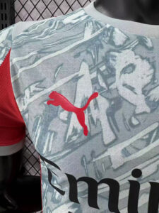 2526 AC MILAN Away Player version S-2XL - Imagem 9