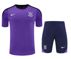 D1287 2025/26 Corinthians purple kit S-2XL - Imagem 2