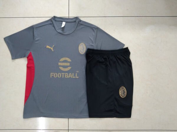 D1269 2425 AC milan short kit  grey S-XXL - Image 3