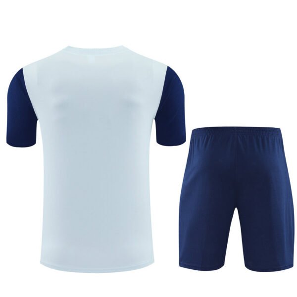 2526 Inter milan light grey short kit S-2XL - Image 2
