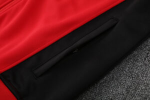 2526 River plate long zipper  red training kit S-XXL - Imagem 4