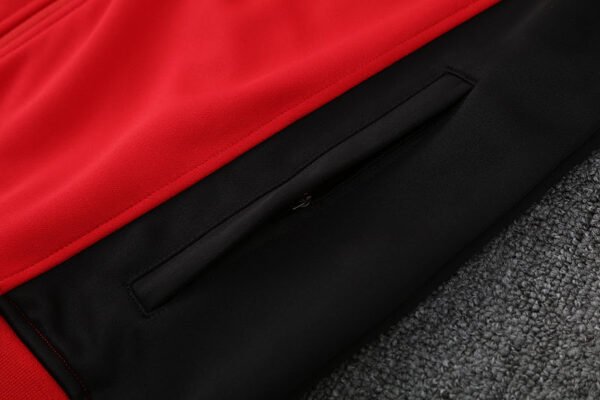 2526 River plate long zipper  red training kit S-XXL - Image 4