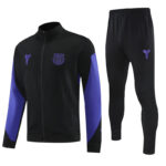 2526 barcelona long zipper  purple black kit S-XXL