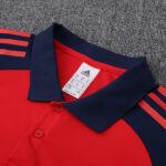 2526   Polo M-U kit training suit  red S-XXL - Imagem 4