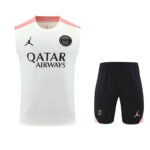 2526 PSG training suit  wite  vest S-XXL - Imagem 2