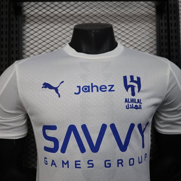 2526 Al-Hilal Away Player S-2XL - Image 3