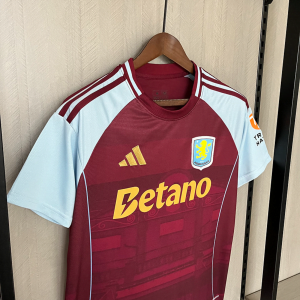 Aston Villa 2025/26 Home Jersey S-XXL - Image 3