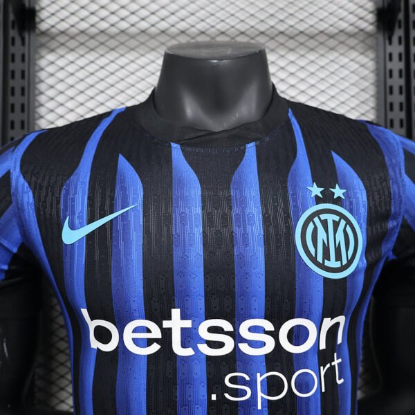 Inter Milan 2025/26 Home Jersey Player S-2XL - Image 3
