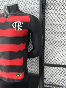 2526 Flamengo home Long Sleeves player version jerseys S-4XL - Imagem 6
