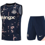 2526 Chelsea black training kit vest  S-XXL