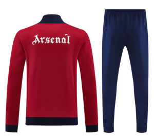 2526 long zipper Arsenal red  with   sapphire   S-XXL - Imagem 3