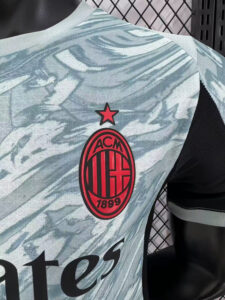 2526 AC MILAN Away Player version S-2XL - Imagem 6