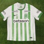 Atlético Nacional 2025/26 ALL Sponsor Home Jersey