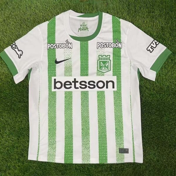 Atlético Nacional 2025/26 ALL Sponsor Home Jersey