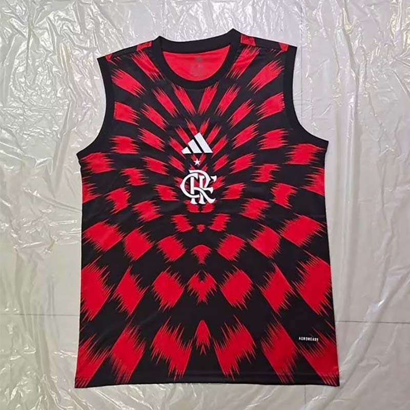 mbokcvaj2nr.jpg 2526 Flamengo training Vest suit red S-2XL - Imagem 1