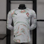 Portugal 2025/26 Away Player Jersey Long Sleeves S-XXL