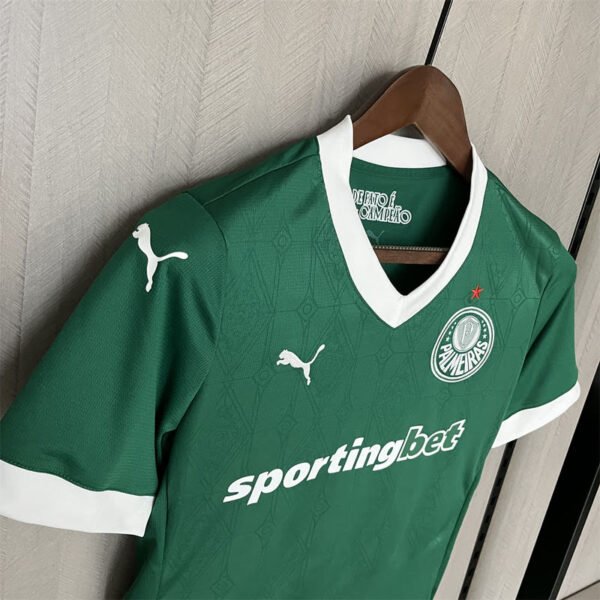 25∕26 Women Palmeiras Home jersey S-XXL - Image 3