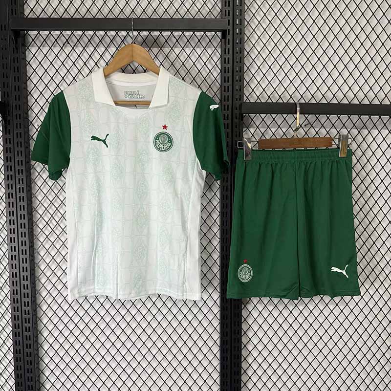 n52fyar33jd.jpg 25/26 Palmeiras kids kit away 16-28 - Imagem 1