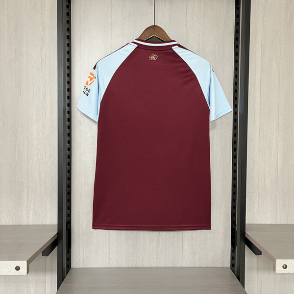 Aston Villa 2025/26 Home Jersey S-XXL - Image 2