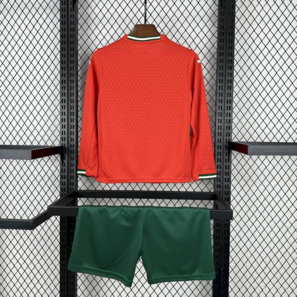 25/26 kids Portugal home long sleeve size 16-28 - Image 2