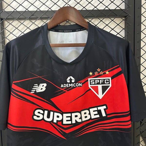 25/26 Sao Paulo Pre-match red S-4XL - Image 3
