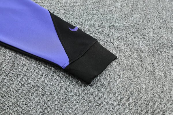 2526 barcelona long zipper  purple black kit S-XXL - Image 5