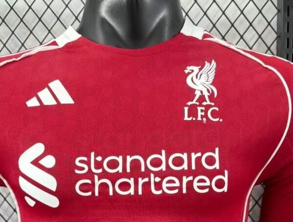 2526 Liverpool home player Long Sleeves S-XXL - Image 6