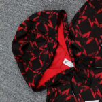 2526 M-U  black   with   red with cap kit S-XXL - Imagem 5