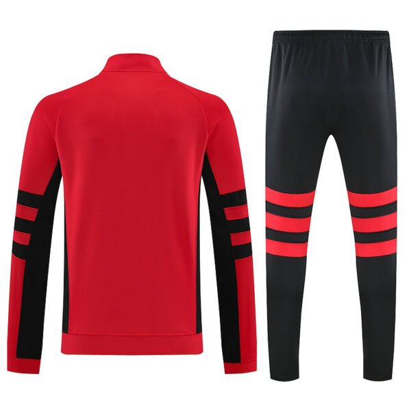 2526 River plate long zipper  red training kit S-XXL - Image 2